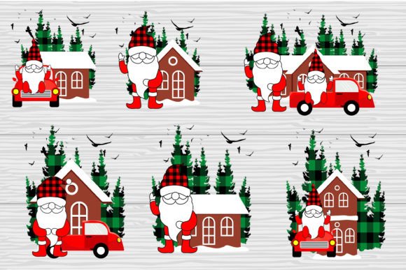 Christmas Gnome Sublimation for Gift Illustrations