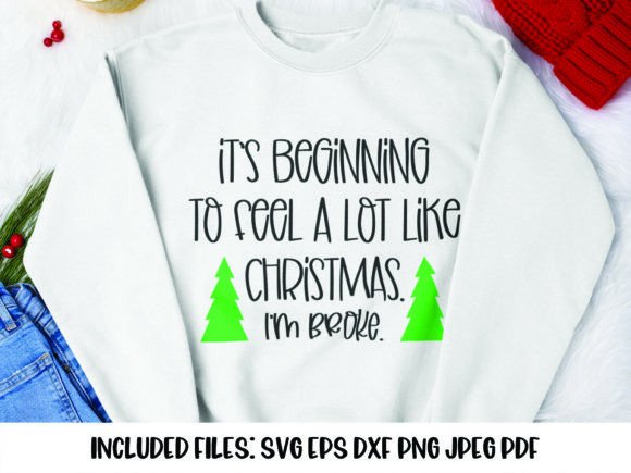 Funny Christmas SVG Illustrations for Handmade Creations