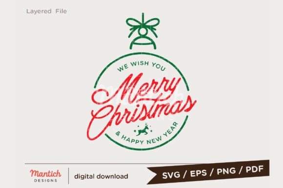 Merry Christmas Sign SVG PNG for Embroidery Projects
